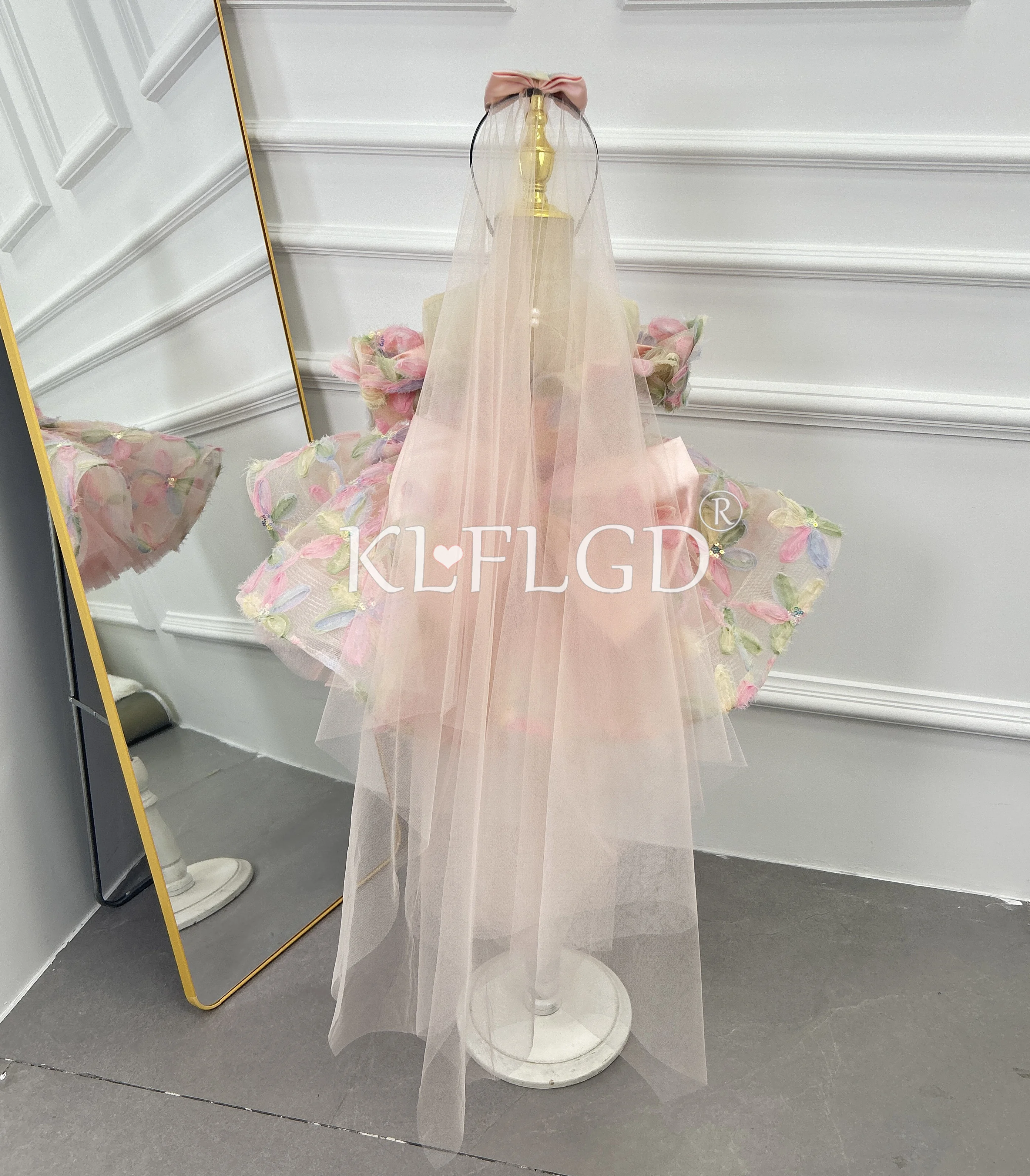baby girl formal dresses Lace Celebration, Girls Dress Please allow slight differences due to manual measurement Light Grey Organza Baby Flower