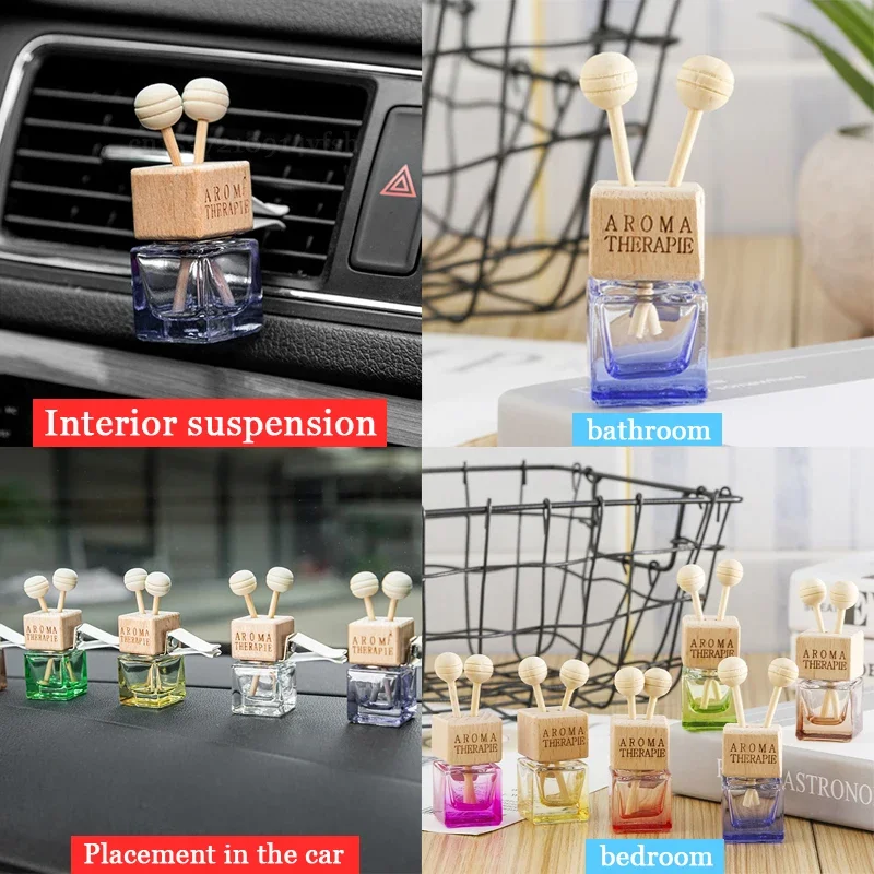 Car Vent  Perfume Pendant  Fragrance  Air Freshener  Empty Glass  Aromatherapy  Aromatherapy Bottle, Aromatherapy Decoration