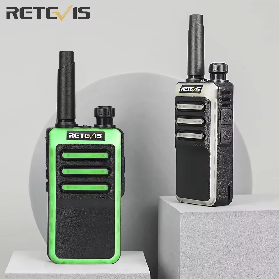 Retevis RB666 talkie-walkie à charge rapide 4 pièces PMR446/FRS récepteur sans licence longue portée