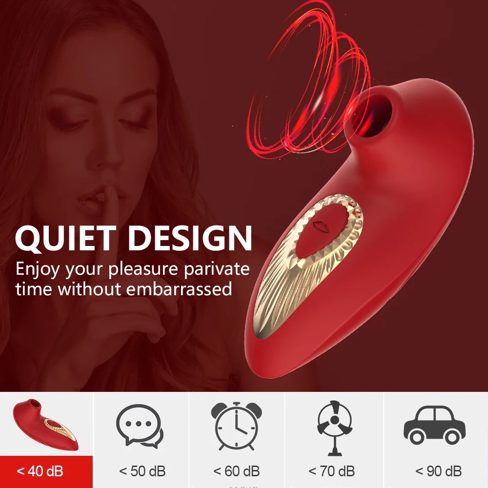 Powerful Nipple Massager Sucking Vibrator for Women Clitoral Vacuum Stimulator Female Masturbator Sex Toys for Adult 18 - view 3