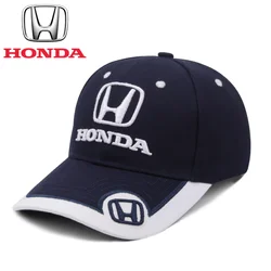 HONDA modny haft czapki baseballowe kobiety mężczyźni czapka typu snapback kobiece męskie daszki kapelusz przeciwsłoneczny unisex regulowane bawełniane czapki typu Trucker