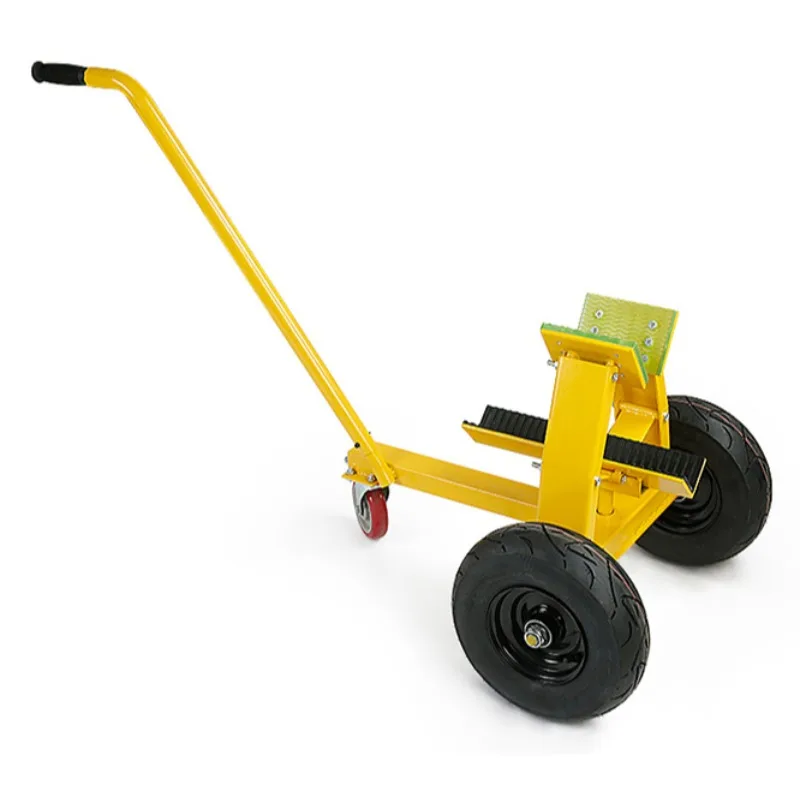 Marble material handling automatic plywood trolley heavy mobile transportation