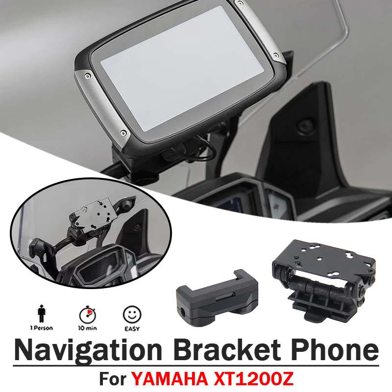 

Brand new 10/12 mm mobile phone holder motorcycle GPS navigation holder For BMW R1200GS For Honda CRF1000L CB500X For Yamaha Ten