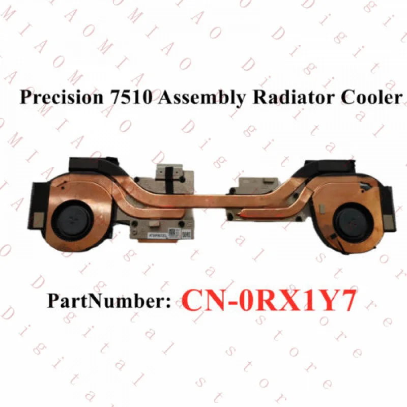 

RT For Dell Precision 7510 Laptop Cooling Heatsink Fan Cooler AT2KF007ZCL CN-0RX1Y7