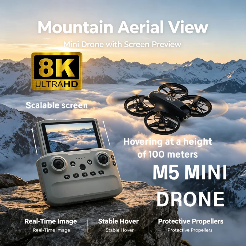 2026-new-m5-drone-8k-hd-43-remote-control-headless-mode-helicopter-360°-flip-quadcopter-toys-mini-drone-fors-kid-toy-gifts