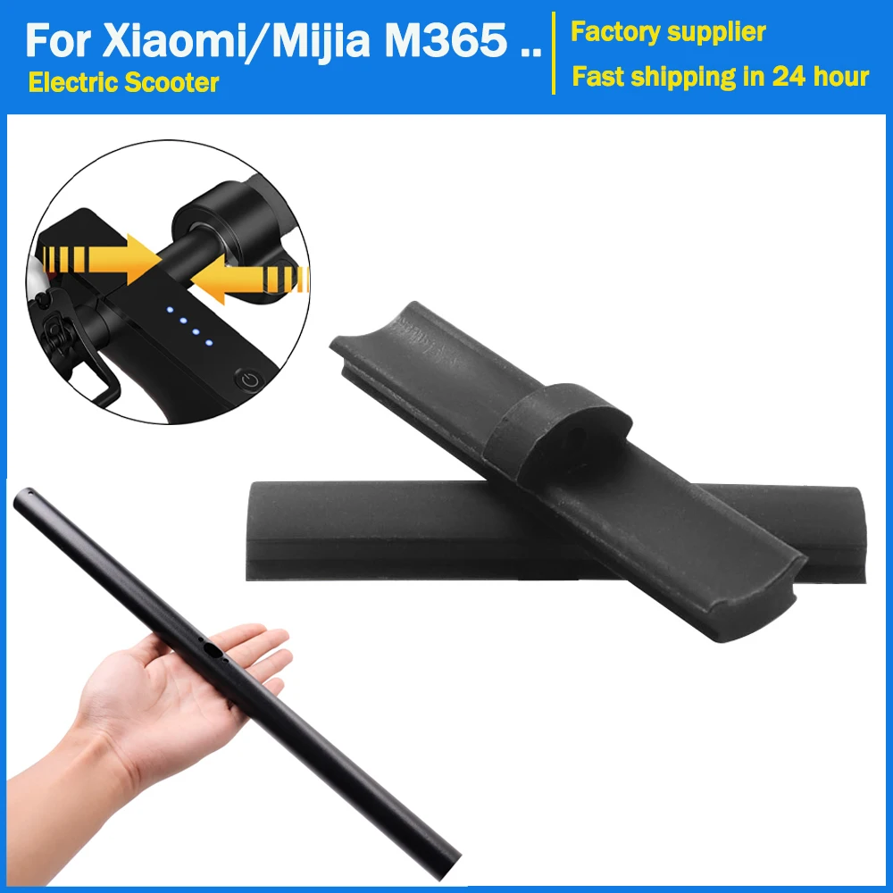 Aluminum Alloy Handlebar Bar For Xiaomi/Mijia M365 1S Pro Electric Scooter Handrail Front Sealing Plug Faucet Accessories