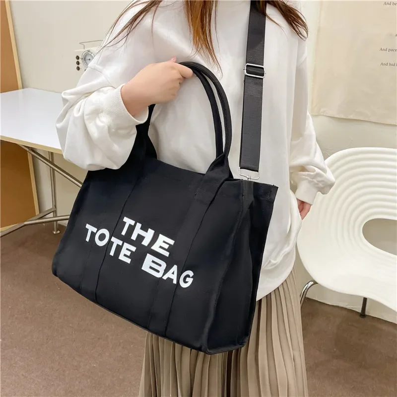 TheTote Bag None Logo Luxury Designer Brand Shoulder Crossbody Bag Lady Large Capacity Casual Canvas Purses and Handbags Female