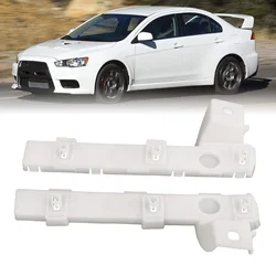 Front Bumper Bracket 6400F549 Left Right Bumper Bracket Clip Support Holder Replacement for Mitsubishi Lancer Ecxept