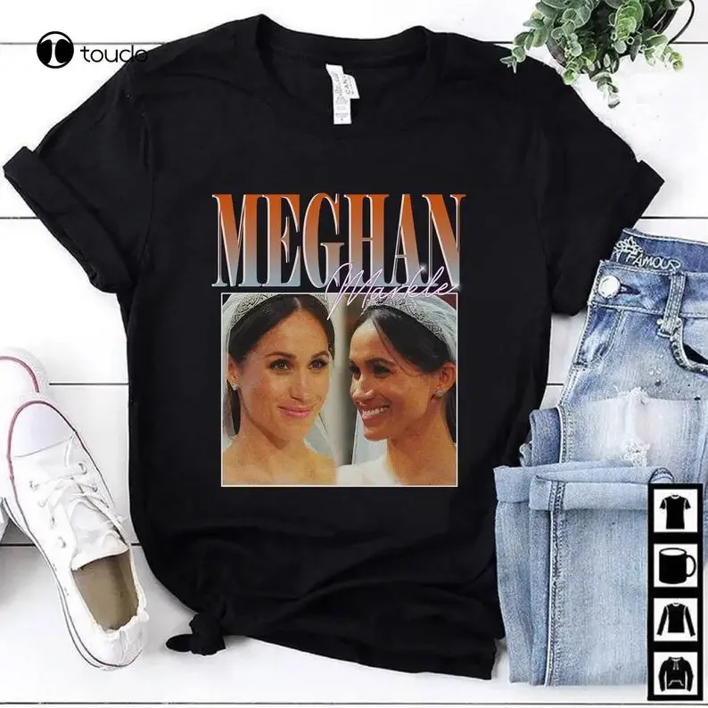 Meghan Markle T-Shirt, Markle And Harry T-Shirt, Vintage Meghan Markle T-Shirt All Sizes And Color S - 3Xl