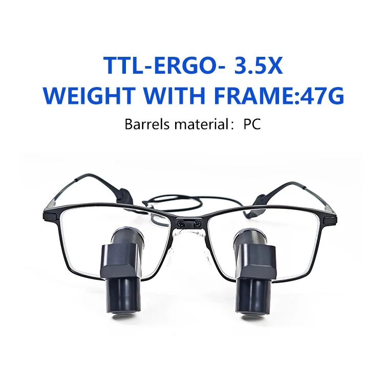 Burite TTL ERGO 3.5 High Quality 3.5x Ergo Loupes Surgical Loupe binocular epler loupes Protecting the cervical spine