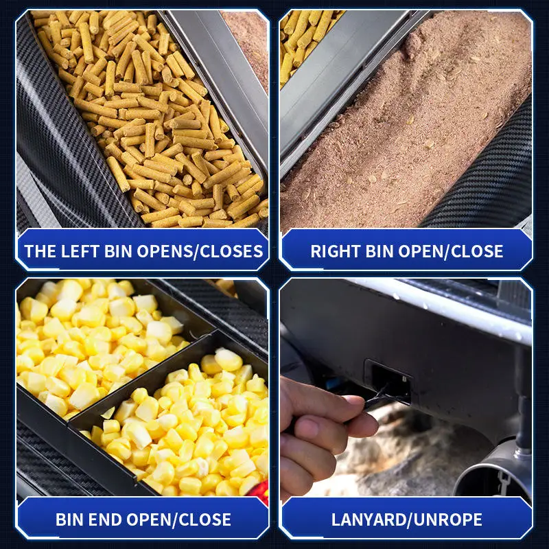 075 Remote Control Bait Boat Chinese Carp Fishing Accessories Hobby Kit Fish