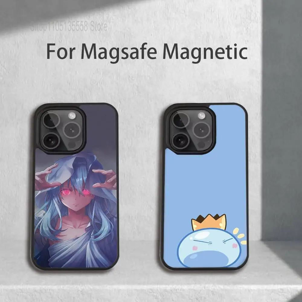 

R-Rimuru T-Tempest Slime Phone Case For iPhone 17,16,15,14,13,12,11,Pro,Max,Plus,Mini,SE4,E Magnetic Magsafe Wireless Charging
