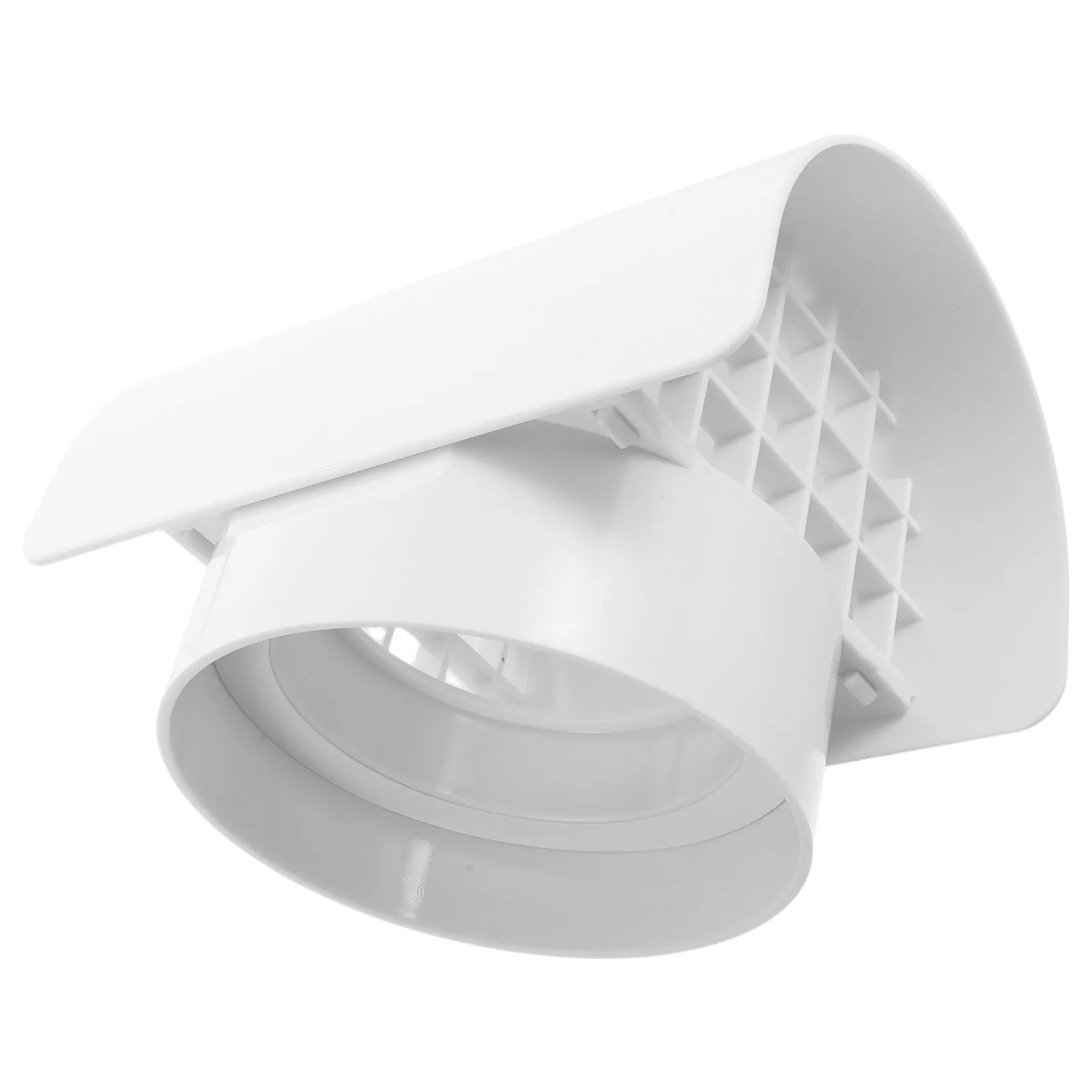 Vent Cap 3 Inch Radon Exhaust Roof Pipe Cover Screen Block Rain Snow Leaves Critters Ventilation System Radon Fan Exhaust Cover