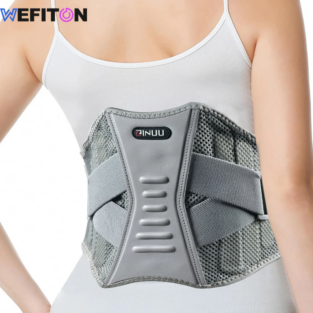 

Professional Grade Back Support Belt - Targeted Pain Relief for Sciatica, Herniated Disc - Adjustable Compression for Daily Use