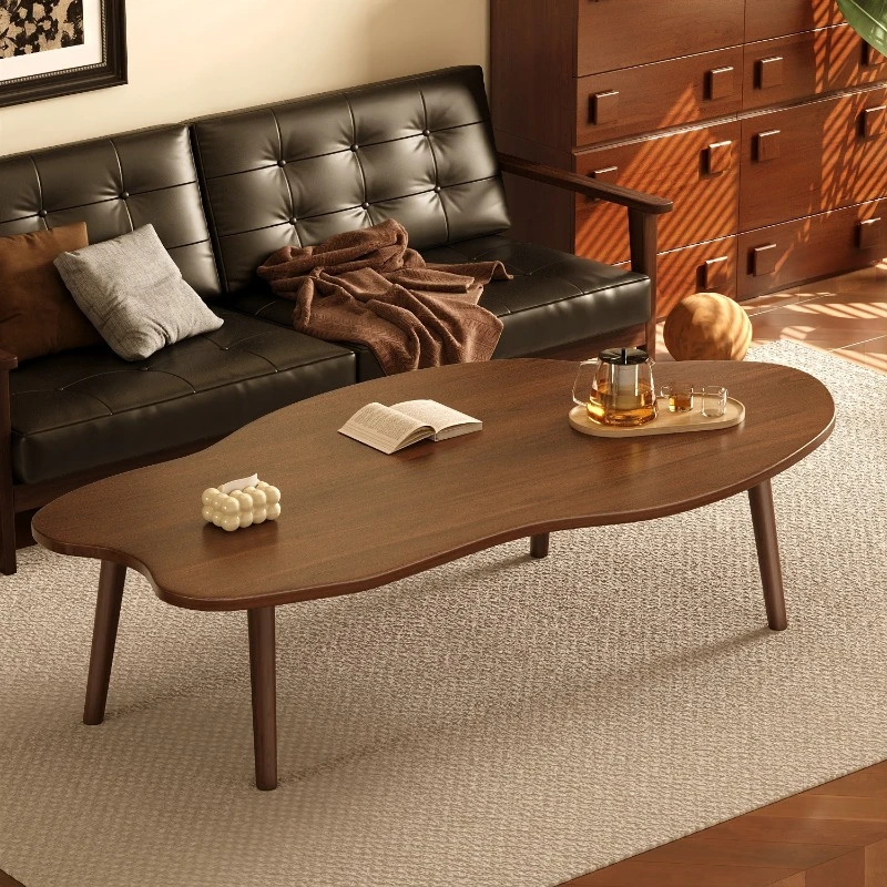 Tea Table,small Apartment,rental House,simple Small Table,new Light Luxury Sofa, Tea Table, Living Room, Household Cloud Table