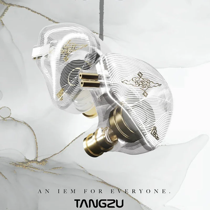 TANGZU WANER SG Headphones blackwhite In-ear Earphone HiFi Audio IEMs 0.78mm Plug Detachable Cable wired Headset with MIC WAN ER