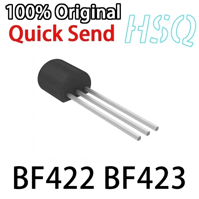 1PAIR/2PCS BF422 BF423 F422 F423 TO-92 페어 튜브 삼극관