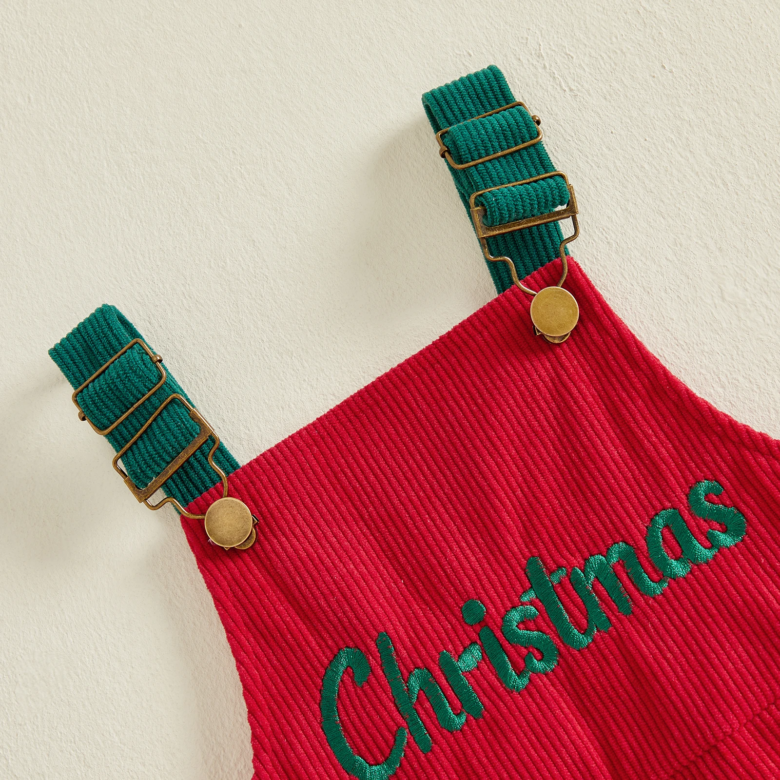 Letter Print Kids Overalls 4