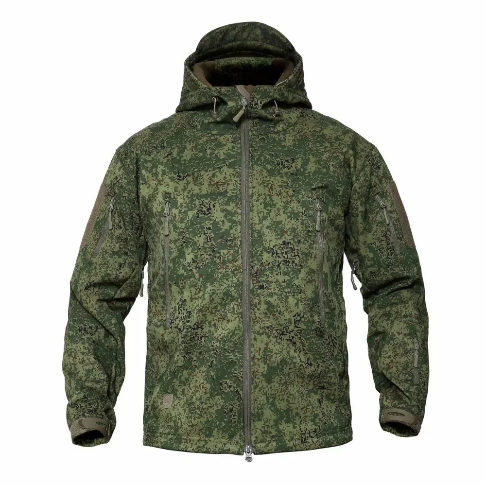 XS-5XL Tactical Shark Skin V5.0 Soft Shell Jacket Men Women Outdoor Climbing Hiking Training Hunting Waterproof Windproof Coat