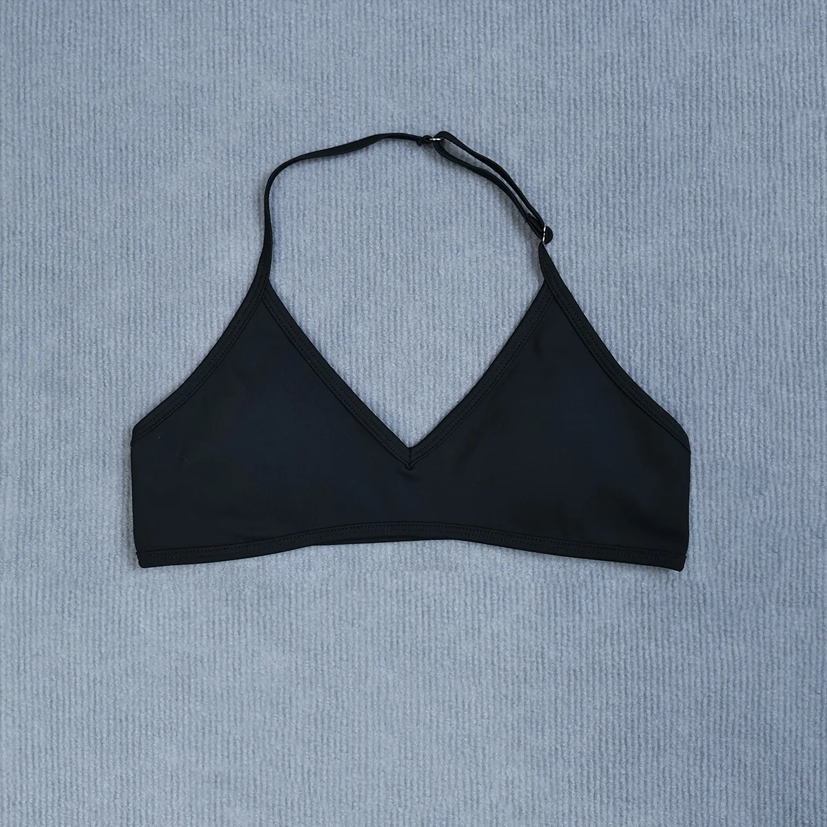 Damen-Sommer-Sport-Yoga-BH mit Neckholder-Ausschnitt, gepolstert, stoßdämpfend, rückenfrei, Crop-Top für Outdoor-Laufen und Fitness – Detail 20