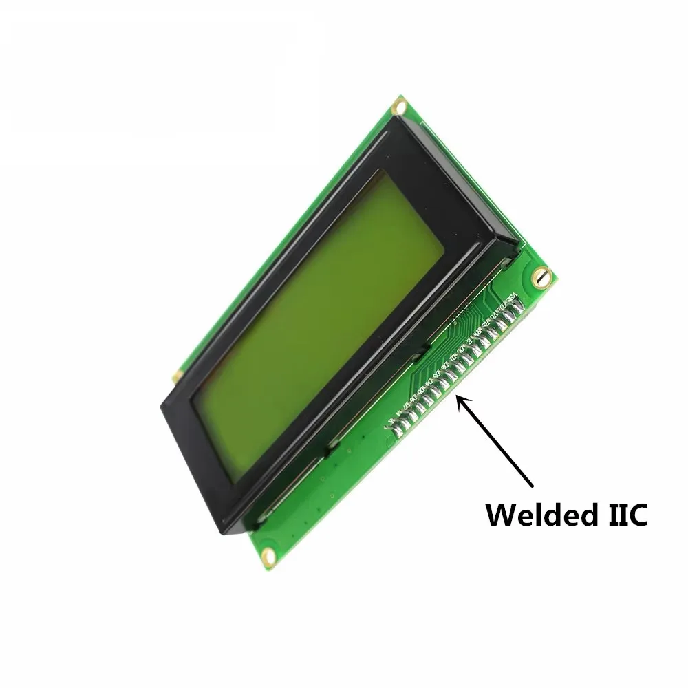 وحدة محول واجهة تسلسلية LCD ، شاشة زرقاء وخضراء ، LCD2004 ، I2C ، 20x4 ، 2004A ، SPLC780D ، AIP31066