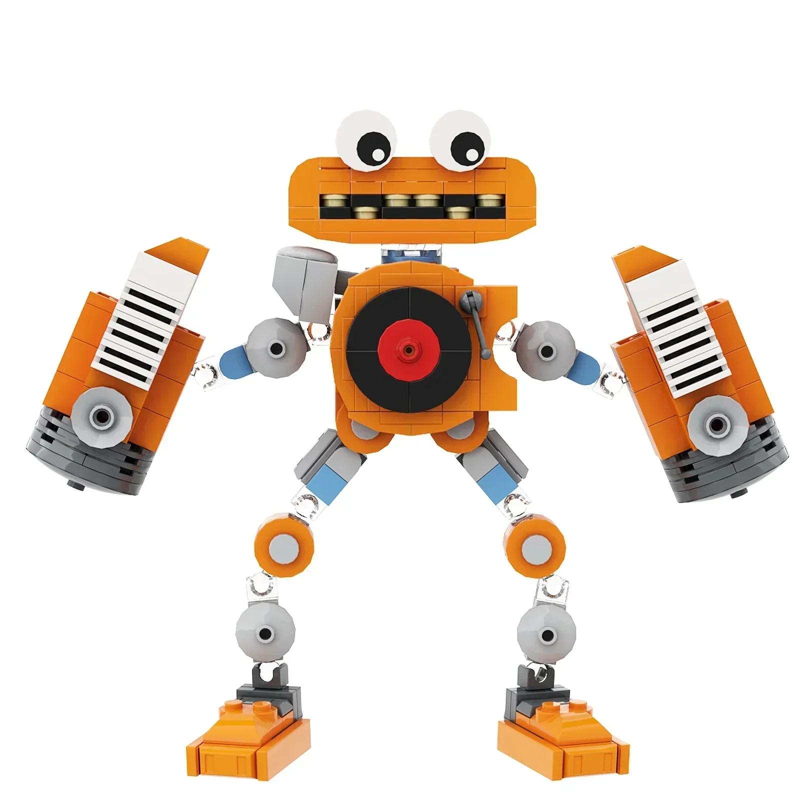 مجموعة مكعبات البناء من Gobricks My Singing Monsters MOC ملحمة Wubboox نادر Wubboox Mammott Furcorn نموذج لعبة الطوب لعب للأطفال G