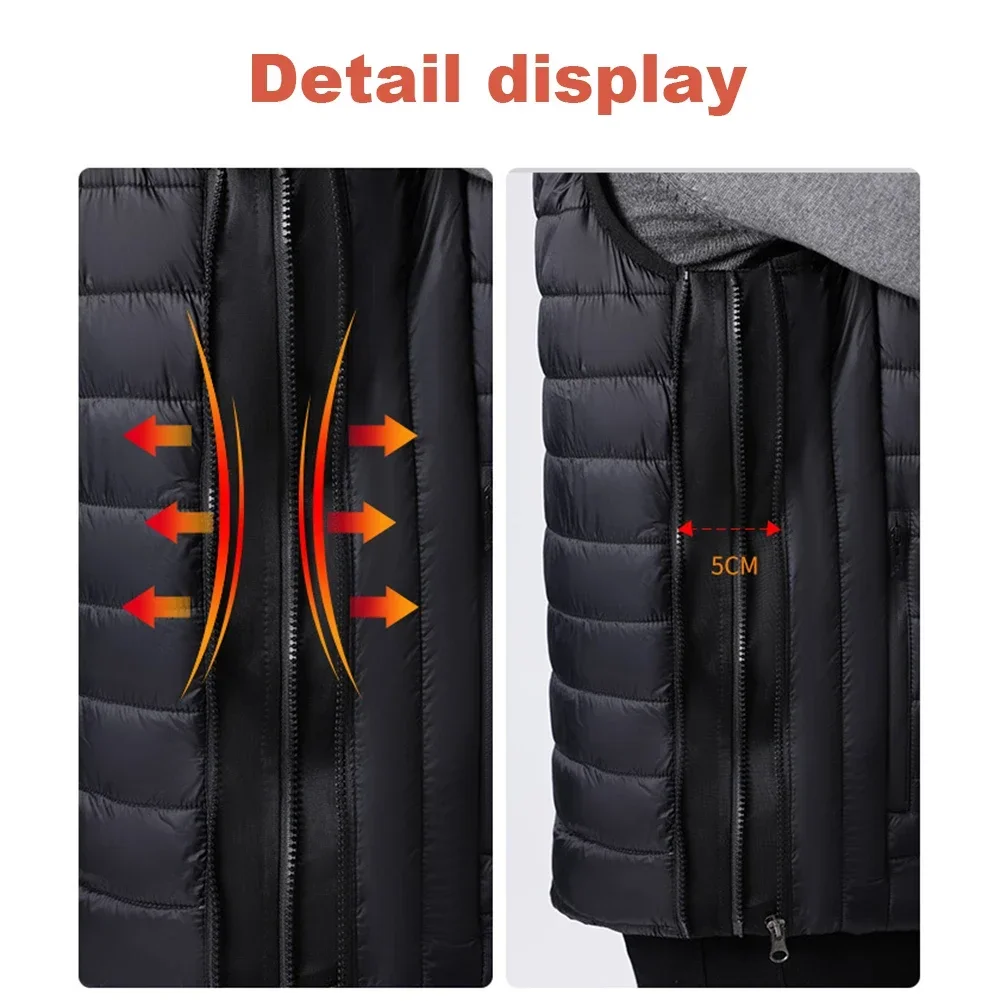 男性と女性のための電気温水ジャケット,軽量加熱コート,キャンプ,屋外作業,釣りのためのスポーツウェア