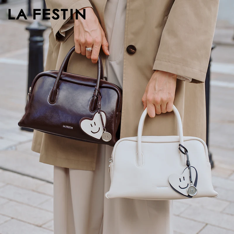 

LA FESTIN Original 2024 New Handbag Women Luxury Designer Shoulder Bag Large Capacity Tote Bag Women's bag Crossbody Bags M size