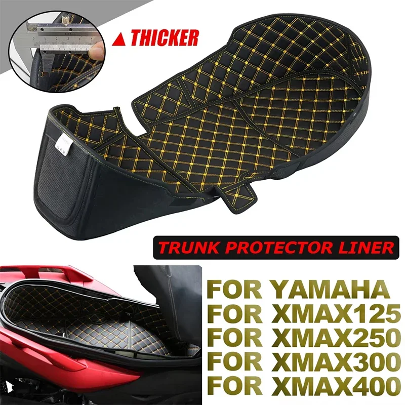 For Yamaha XMAX300 XMAX 300 400 X-MAX 125 250 Motorcycle Accessories Box Liner Protector Seat Storage Luggage Trunk Inner Pad