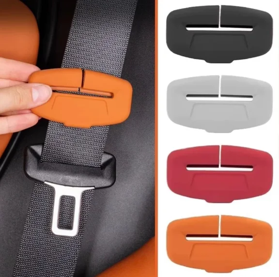 Safe Adjustable Seat Accessories Universal Car Seat Belt Buckle Extender Increase Seat Belt Length Comfortable ABS Metal Buckle