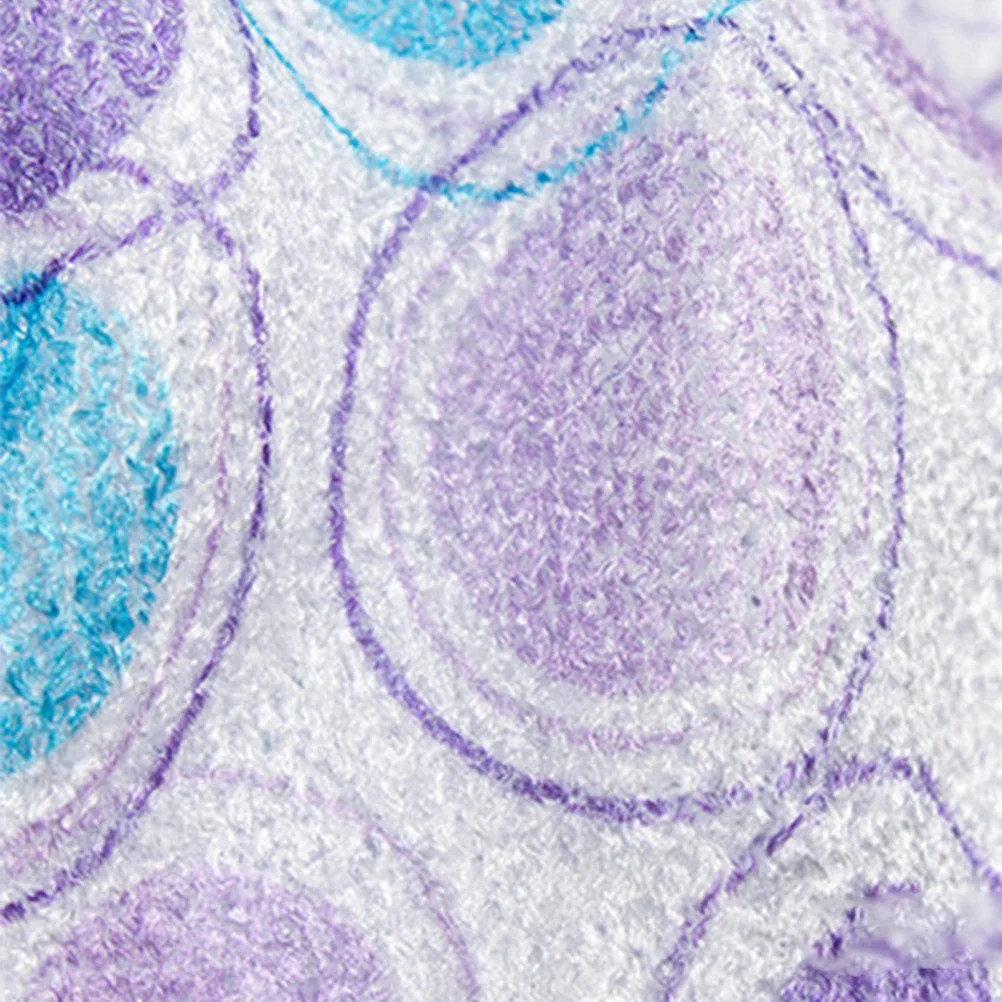 

1 пара перчаток для ванны с пятью пальцами, нейлоновые отшелушивающие перчатки для душа, чистящие перчатки для глубокого очищения, перчатки для ванны с принтом тусклой сухой кожи