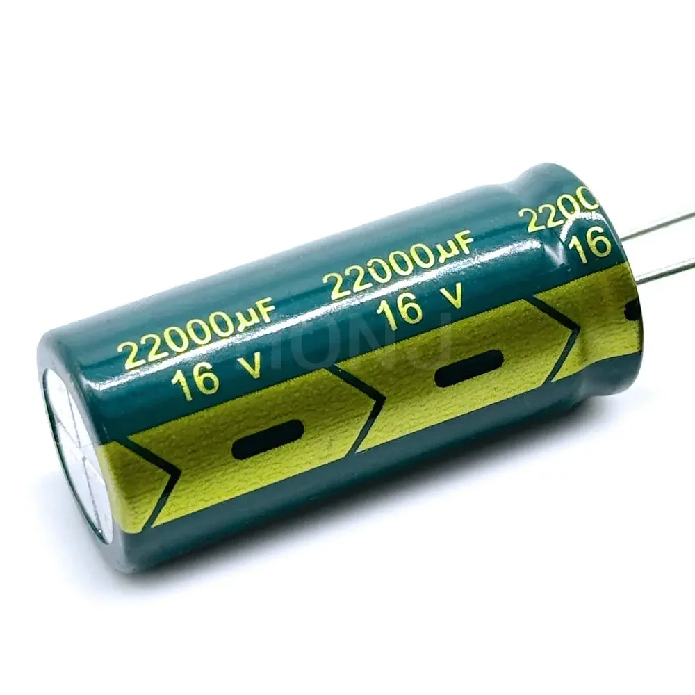 1-3PCS 16V22000UF Aluminum Electrolytic Capacitor Original Low Esr/impedance High Frequency Size 18*35 22000uf16v 16v22000uf 20%