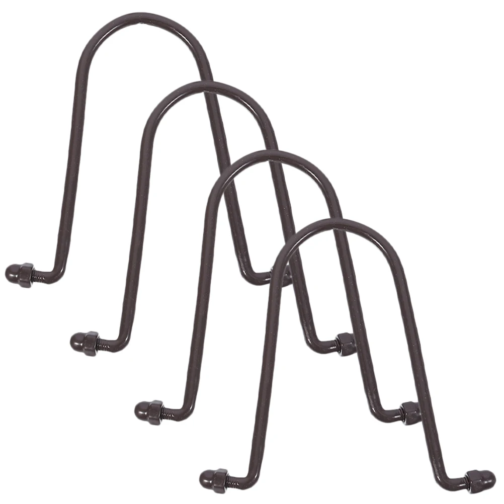 

4 Pcs Rain Chain Hook Hangers Parts Hanging Hooks for Chains Replacement Gutter Clips