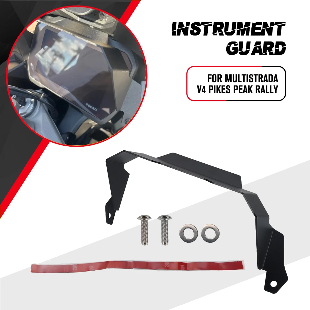 

Motorcycle Cockpit Screen Glare Hat Sun Visor Protection For Ducati Multistrada V4 Pikes Peak Rally And V4 S V4S 2022 2023 2024