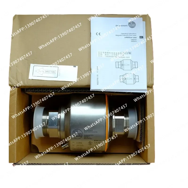 New Flow Meter SM2001 SMR21XGXFRKG US Compatible with SM2000 Series Industrial Liquid Gas Flow Sensor Switch High Precision
