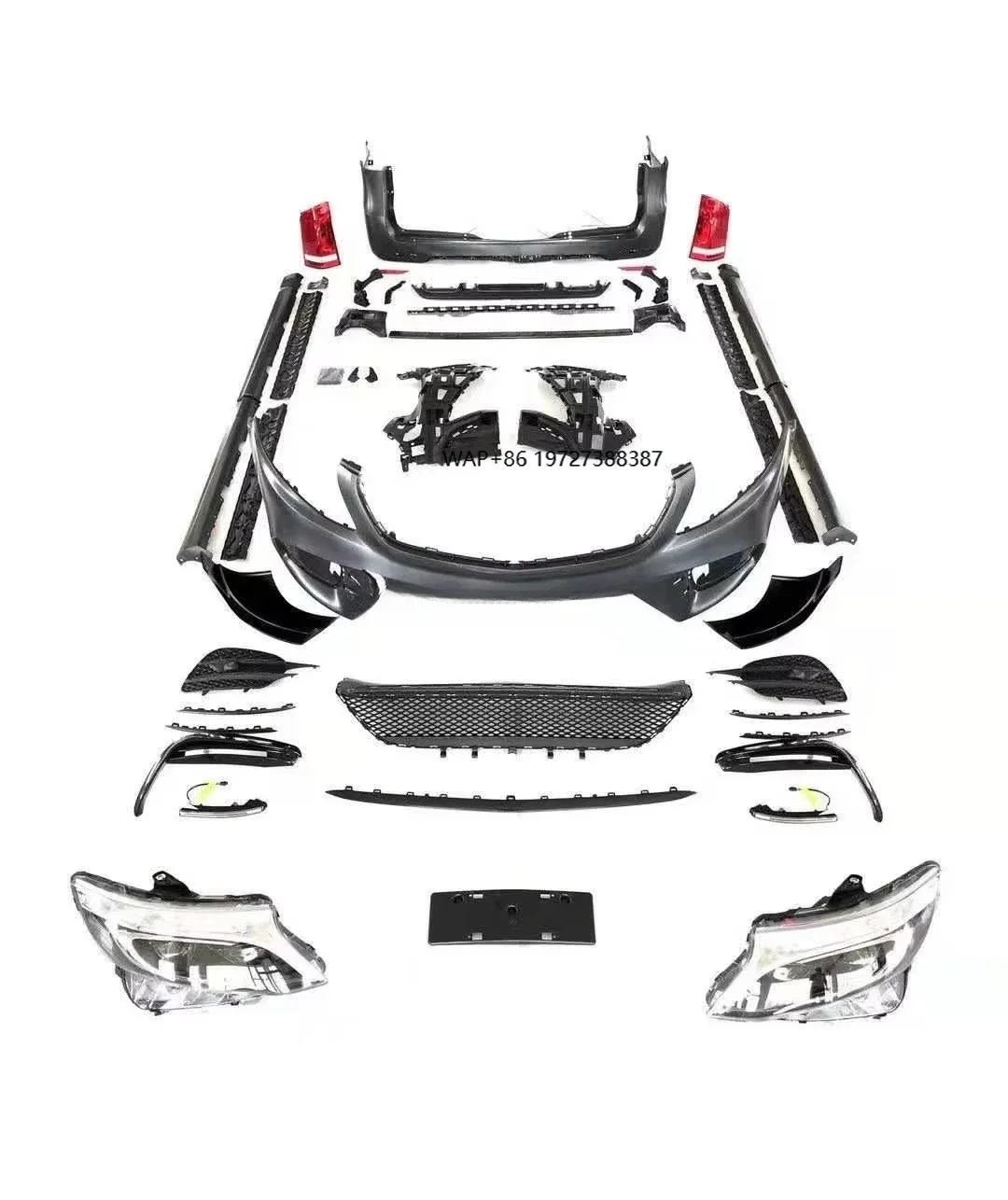 

W447 Body Kits Fit for V-class V260 Metris/ 447 Vito to A-style Body Kits PP Material V-class Body Kits