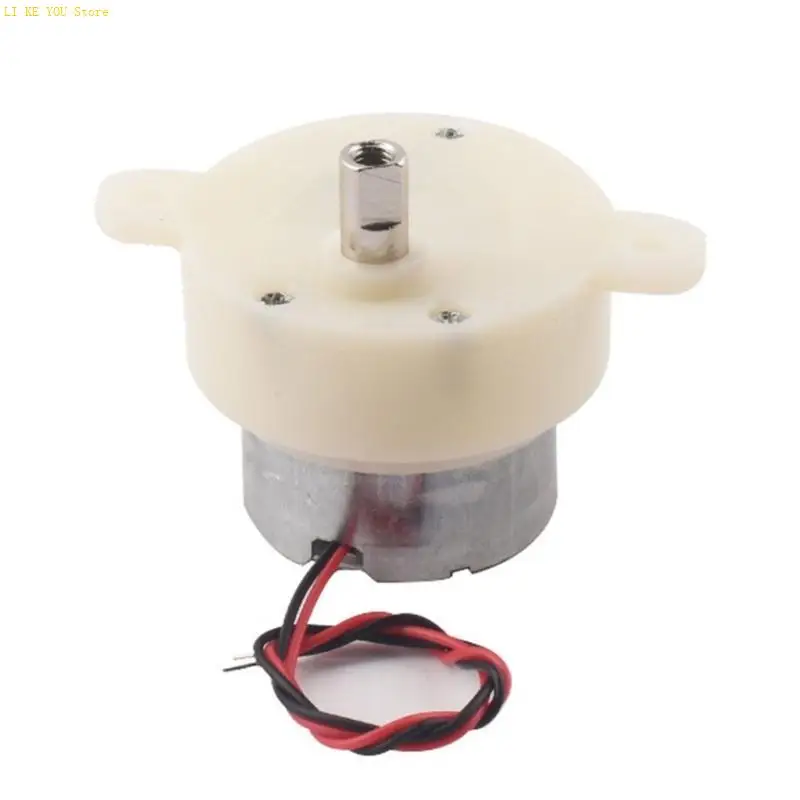 W3JE 3/6V Gearboxes Gear Reduction Motor for DIY Stage Light Toy Model Easy to Use