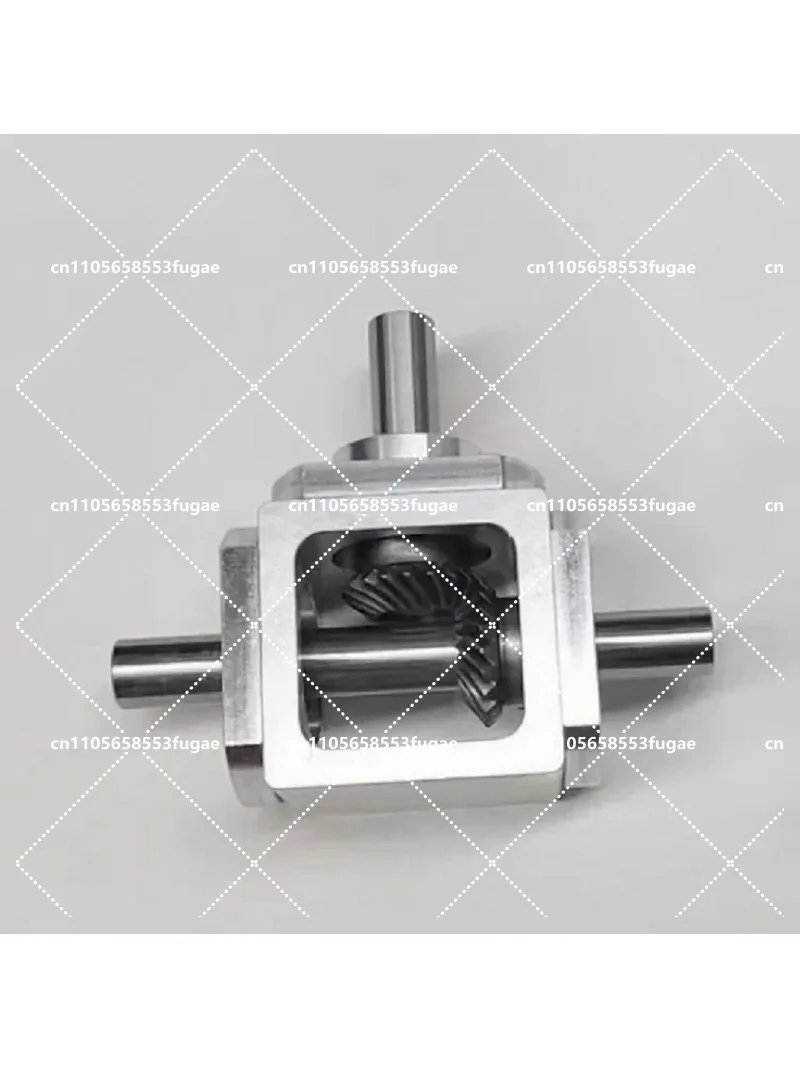1 T-Type Cross Commutator Shaft 10 Mm Right Angle Drive Bevel Gearbox Rotation for Model Railway Rolling Stock