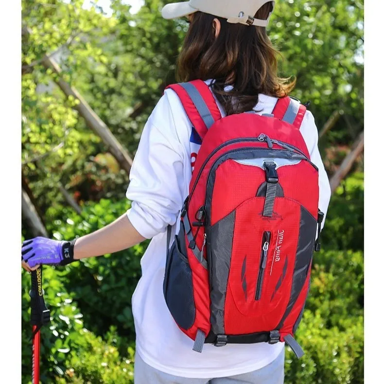 

Outdoor Hiking Bag Large Capacity Unisex Backpack Travel Trekking Backpack School Bag Cycling Sports