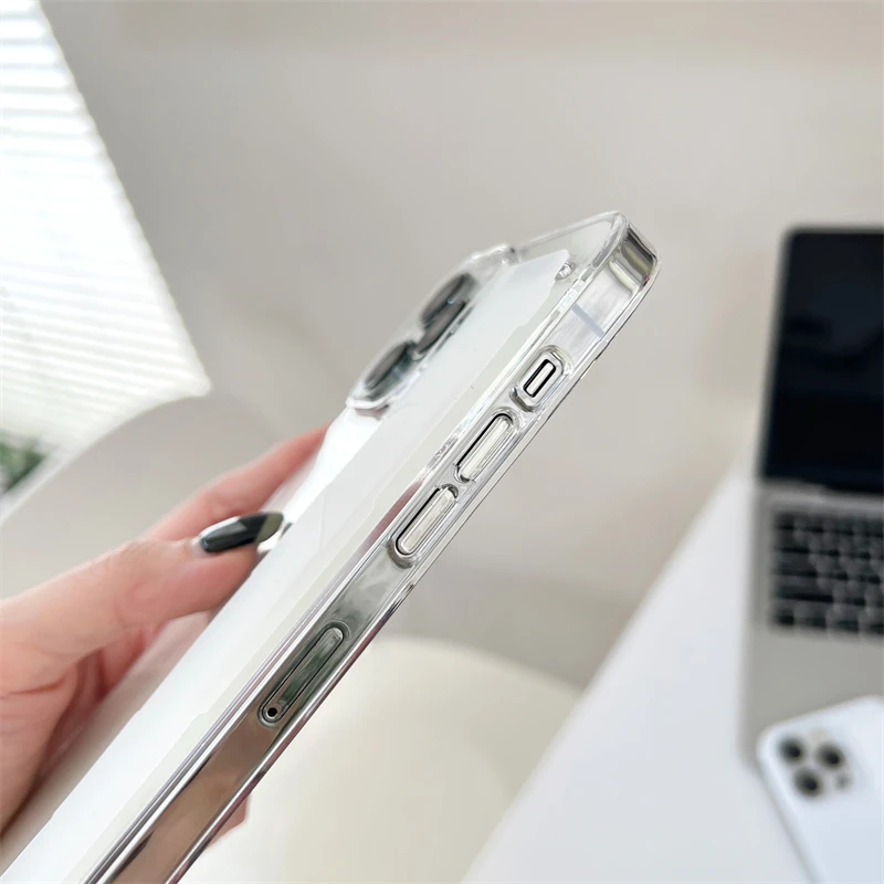 Luxury Solid Stretch Silicone Wrist Strap Case For iphone 11 12 13 14 15 16 Pro Max Plus UltraThin Matte Shockproof Hard Cover