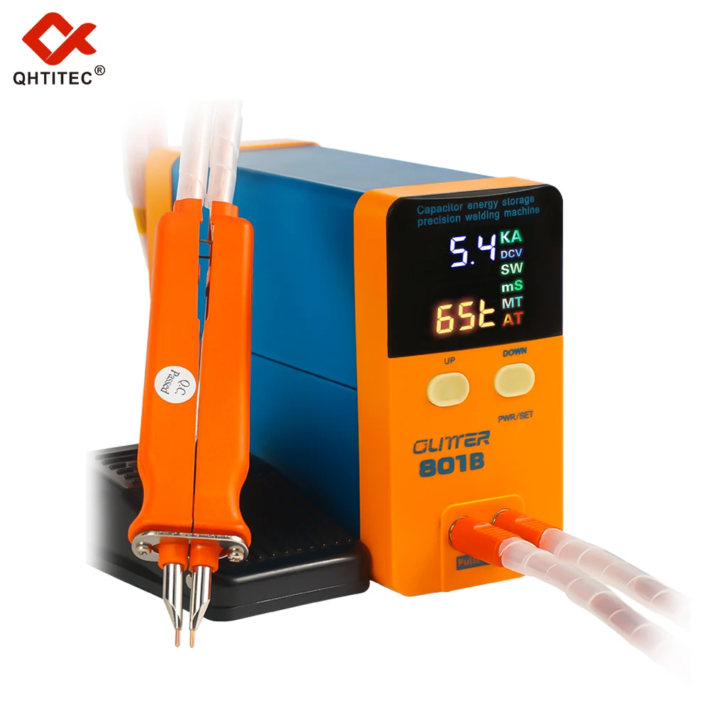 

801B 5.8V Resistance Spot Welding Machine For Steel Battery Upgrade Storage Pulse Spot Welder For Stick Welding Process