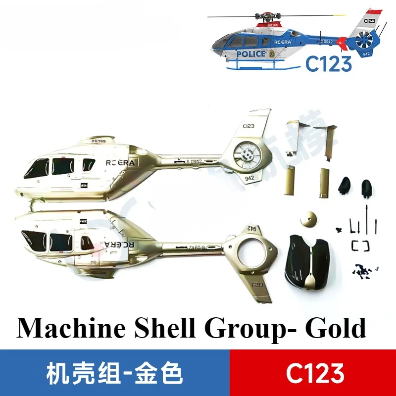 ERA Cree-Hélicoptère de simulation d'oiseau RC HBahn, pièces d'origine, engrenage de direction, lien moteur, train d'atterrissage, récepteur