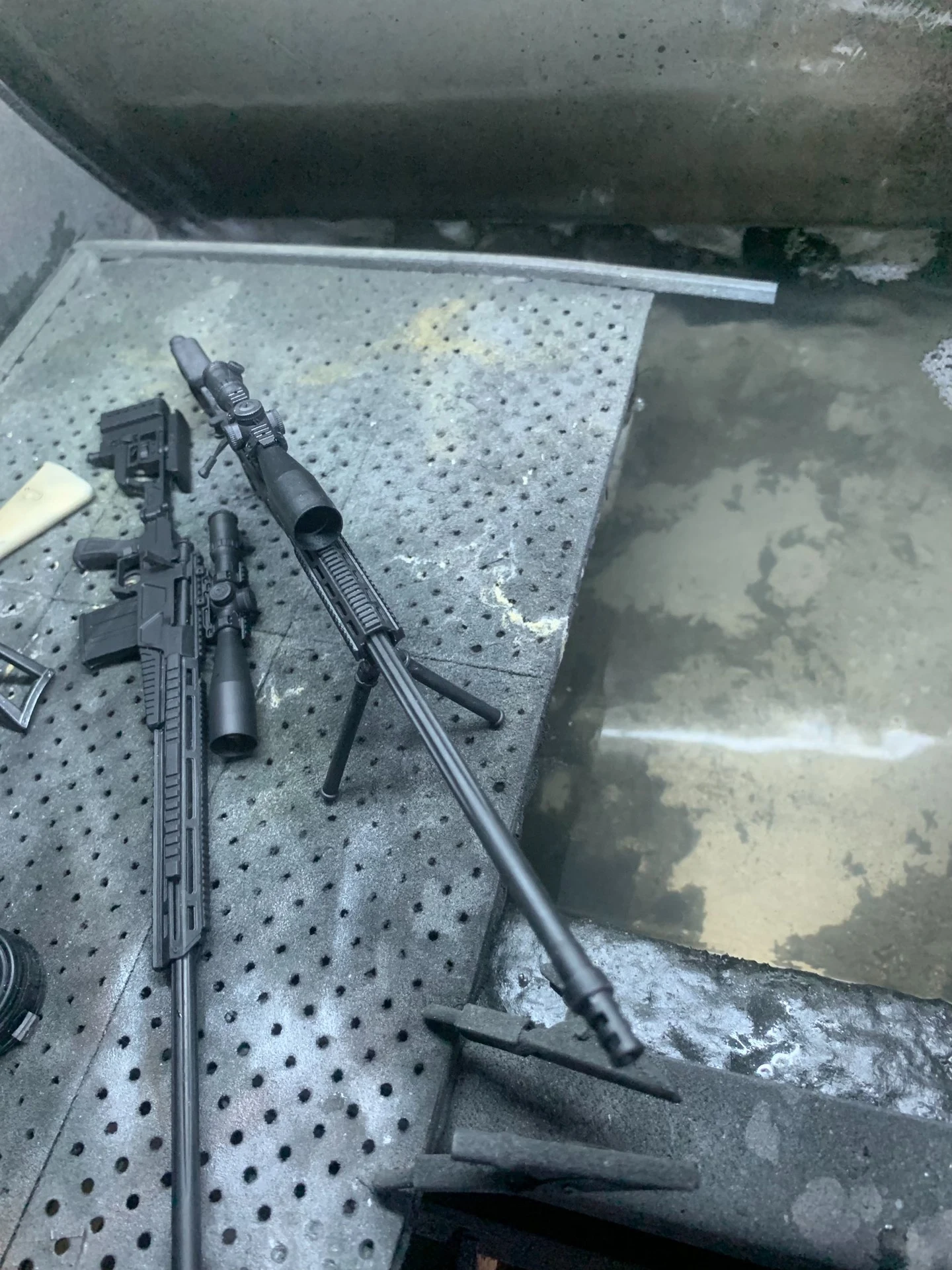 1/6 Scale 3D Printed Russian T5000M High Precision Sniper Rifle Model for Action Figure Gear Ornament Military Fan Collection