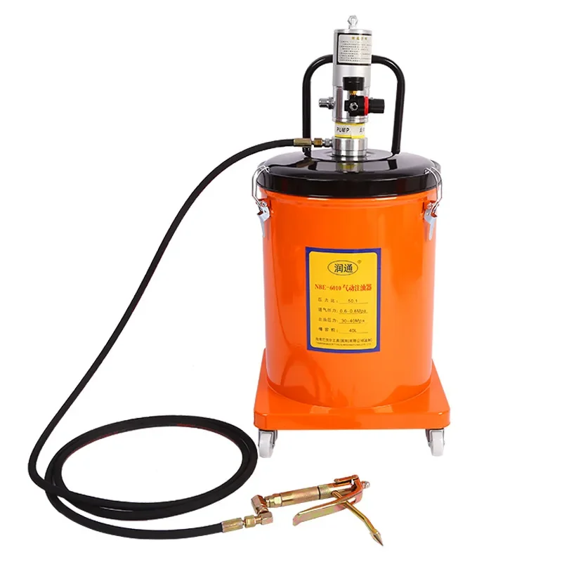 Automatyczna pistoletowa smarownica pneumatyczna wysokociśnieniowa do smaru i oleju, model 2025