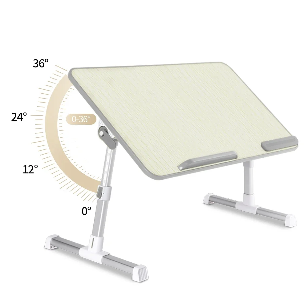 

Office Gadgets Foldable Wooden Standing Desk Adjustable Height Standing Table