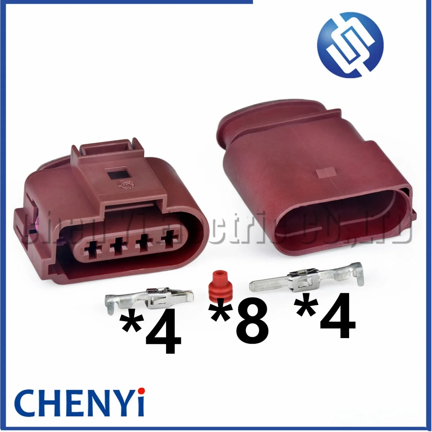4 Pin Automotive waterproof connector Car oxygen sensor wire harness plug 1J0973724A 1J0973824A 1J0 973 724 A