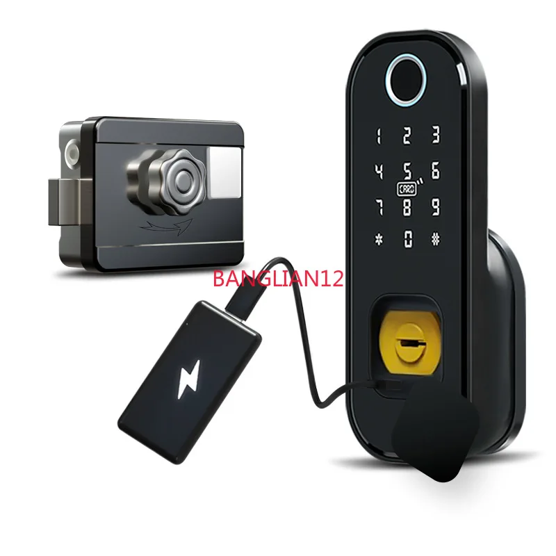 

fingerprint password wifi lock, intelligent management apartment, wiring-free waterproof lock