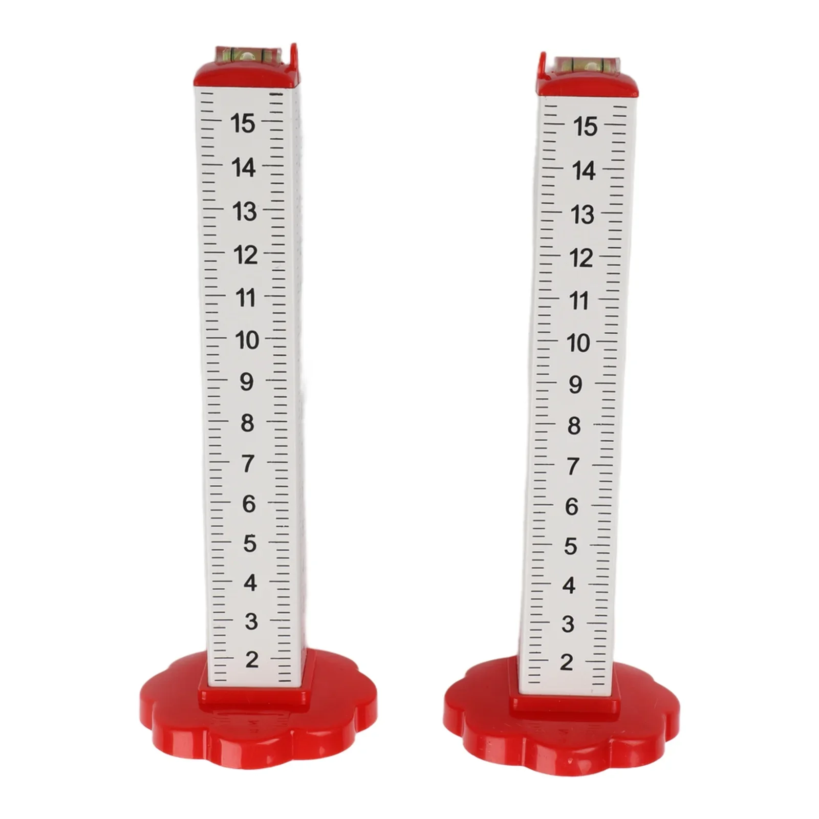 2pcs Ceiling Alignment Tool With Graduated Four-Side Measurement For Equal Height Marking In Floor Tiling Operations