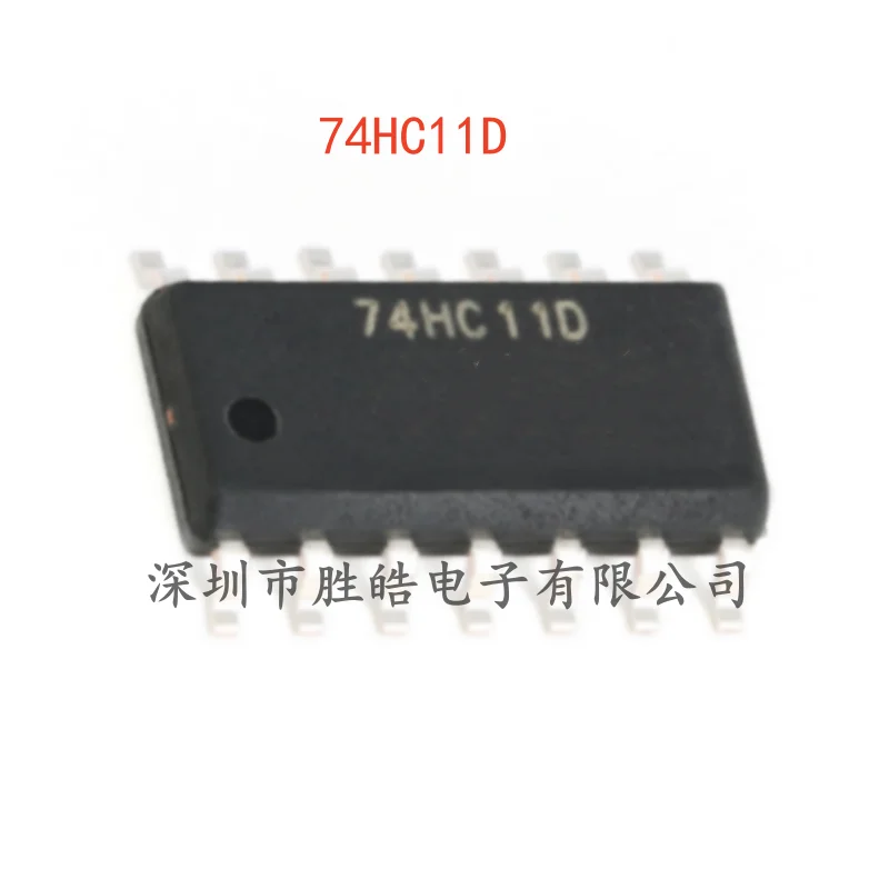 

(10PCS) NEW 74HC11D , 653 Three-Way 3-Input with Gate Logic Chip SOIC-14 74HC11D Integrated Circuit