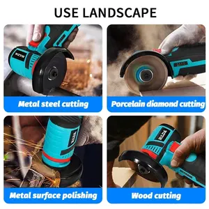 Hilda-Elektrik-Lithiumwinkelschleife, bürstenloser Winkelschleife, Mini-Handheld-Wartungswerkzeuge, 12 V, 3 10 Hauptverkaufsmaschinen und Tool - №1